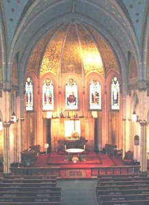 Holy Cross InteriorChurch